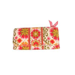 Vera Bradley Folkloric Floral Trifold Wallet